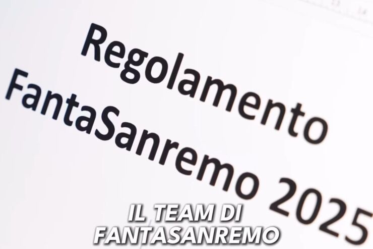 regolamento fantasanremo