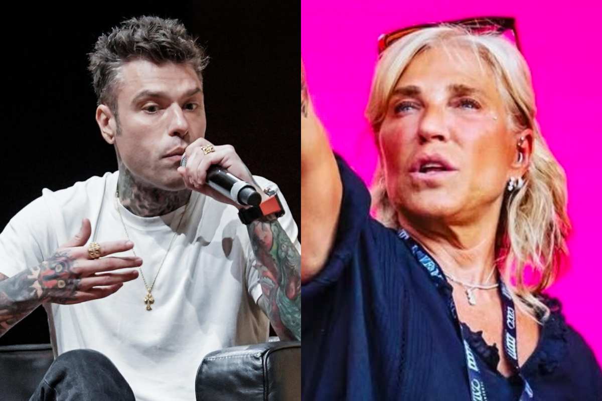 Fedez e sua madre Annamaria