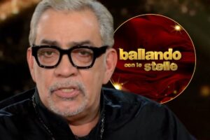 Guillermo Mariotto e logo Ballando con le Stelle