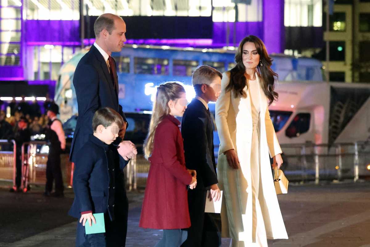 Kate, William insieme ai figli