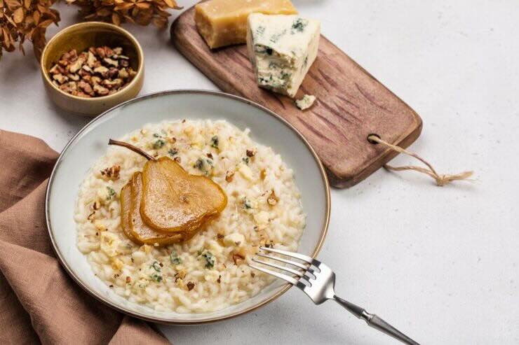 risotto gorgonzola pere